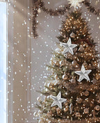 AceList Star Hanging Disco Ball Decor – Set of 3 Mirror Star Sun Catchers, 5.9" Sparkle Ornaments for Window, Bedroom, Gift or Christmas Decorations, Unique Mirror Disco Ball Decorations for Home