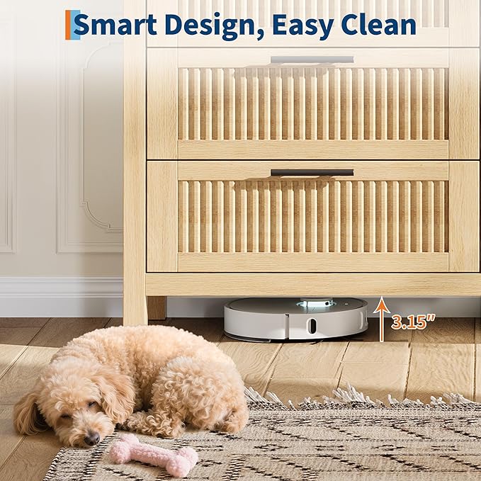 GarveeHome Fluted 4 Drawers Dresser for Bedroom, 35.4 in Tall Chest of Dressers for Closet, 4 Fluted Drawers with Metal Handle, Large Clothes Storage Cabinet for Bedroom, Nursery, Living Room, Natural