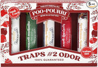 Poo-Pourri Holiday On-The-Go Travel Size, 5 pack Gift Set, Spritzmas Spice, Vanilla Bourbon, Oh Spritzmas Tree, Frosty Flush10mLs