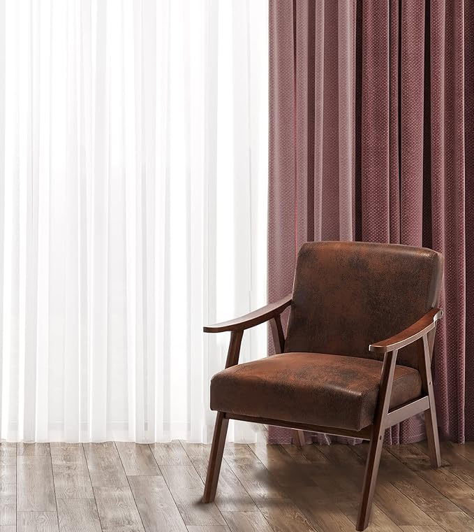 Accent Chair with Microfiber Upholstery and Solid Wood Frame, Classic Mid-Century Modern Living Room Furniture for Extra Seating, Brown