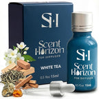 White Tea No.1012 Hotel Diffuser Oil Refill, 0.5 Fl oz | 15ml, Luxury Home Scent Fragrance Oil for Diffuser Ultrasonic and Waterless Diffuser Oil and Crafting, Long-Lasting Aroma