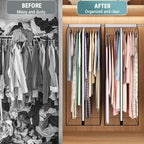 22” Gusseted Garment Bags for Hanging Clothes, All Clear Clothes Cover for Closet Storage, Wardrobe Coat Protector for Suit, Shirt Long Dress, Bottom Enclosed, 2 Pack, 60” Long