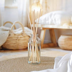 Urban Naturals Crisp White Linen Reed Diffuser Gift Set | with Citrus, Ozone, Ylang-Ylang, Lilies & Sandalwood Scent Notes for a Fresh, Clean Cotton Smelling Home | Made in The USA – Great Deal!