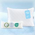 DOZ Adjustable Bed Pillow, Cooling Surface, Shredded Memory Foam, Medium Firm, Perfect for Back, Side, Stomach Sleeper, Oeko-Tex and CertiPUR-US Certified (King)