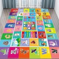 Kids Rug for Playroom, Kids Baby Playmat with Alphabet, Month, Weather, Week and Shapes ABC Educational Rug, Play Mat Carpet for Bedroom Classroom (78.7X59 INCH, Weather)