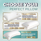 Royal Therapy King Pillows 2 Pack - Shredded Memory Foam Pillows for All Sleep Positions - Medium Firm Pillow with Adjustable Loft, Bamboo Rayon Cover, CertiPUR-US, Oeko-TEX Certified
