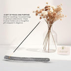 Hosley Antique Silver Aluminium Incense Holders. Set of 1, Each 9.5-Inch-Long Holder, Rich Antique Silver Finish Adding Rustic Charm to Any Room, Perfect for Home Ambiance and Décor