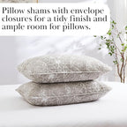 Southshore Fine Living, Inc. Ashanti Collection Oversized King Quilt Bedding Set, Soft Fabric, Lightweight Bedspread 3-Piece, Two Matching Shams (108 in Wide x 98 in Long), Cal/King Quilt Sets, Bone