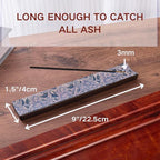 Incense Holder for Sticks, Ceramic Incense Burner with Ash Catcher, Aesthetic Decor for Home, Room & Office, Unique Gifts for Housewarming Yoga, Meditation & Spa