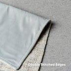 FUTEI Grey Decorative Throw Pillow Covers 16x16 Inch Set of 2,Soft Chenille Tweed Textured Cushion Case,Modern Home Decor for Couch Bed Living Room