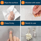 GLUIT Suction Cup Hooks - Utility Hook Wall Hangers for All Purposes Stainless Steel Removable Small Suction Cups for Kitchen Bathroom Shower Wall Window Glass Door 3 lbs (40 Suction Hooks)
