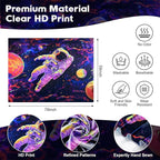 NYZE Astronaut Space Tapestry for Bedroom, Glow in the Dark Room Decor Wall Tapestries, Cool Galaxy Planet Wall Hanging, Wall Hanging for Men Guys Gamer Room Dorm Living Room 79in×59in