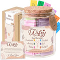 Bible Verse Jar for Daughter – 92 Color-Coded Scriptures of Encouragement, Birthday & Christmas Gift, Christian Keepsake, Daughter-in-Law Gift (Bible Jar For Wifey)