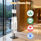 Wet Umbrella Bags Stand with Free 400 Umbrella Bags Disposable,Umbrella Holder for Entryway,Dual Size Umbrella Bags Disposable with Stand,Commercial Wet Umbrella Bag Wrapper Stand Indoor Entryway