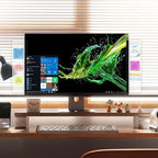 Office Desk Accessories 3pcs Multifunction Computer Monitor Memo Board - Transparent Computer Side Panel Memo Creative Monitor Side Panel Suitable for Office Home Desktop