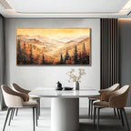FUHAIHUA Wood Framed Canvas Wall Art For Living Room Wall Decor For Bedroom Office Wall Decoration Forest Landscape Paintings Farmhouse Pictures Artwork Room Aesthetic Home Decor 20x40 In