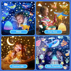 PIKOY Dinosaur Toys for Kids 3-5 Night Light Projector Dinosaur Eggs Boys Christmas Gifts | 15 Sounds & 3D Films | 31Colors & Remote Control | Toddler Boy Toys, Boys Room Decor, Boy Gifts
