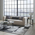 Liberty Furniture Capri Glass Top 3 Piece Set - Cocktail Table, 2 End Tables - Espresso