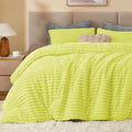 BEDELITE Fleece Twin Comforter Set -Super Soft & Warm Fluffy Charlock Bedding, Luxury Fuzzy Heavy Bed Set for Winter with 1 Pillow case
