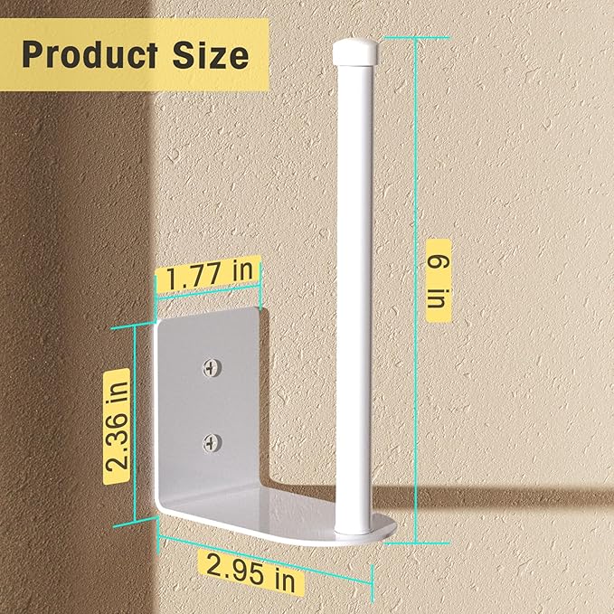 6 Pack Hat Racks for Baseball Caps, Stainless Steel Hat Organizer for Baseball Cap, Hat Holder Storage Organizer, Hat Hanger Strong Adhesive/Wall Drilled for Door, Bedroom, Closet(White 6 in)