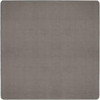 House, Home and More Skid-Resistant Carpet Indoor Area Rug Floor Mat - Gray - 8 Ft X 8 Ft - Non Slip Rubber Backing, Stain Resistant, Dog Friendly, Living Room Bedroom Kitchen Entryway