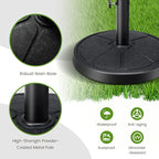 Tangkula Umbrella Base, 31 lbs Capacity Heavy-Duty Patio Outdoor Round Umbrella Stand for 9 ft Umbrella, Fit for 1.5-1.9 inches Table Market Offset Pool Umbrella, Weighted Umbrella Base