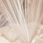 4 Corners Post Princess Curtains Bed Canopy for Girls 8 Panels Curtain- Double Layer Sheer Mesh Canopies Drapes Girls Room Decor (8P-White/White, 4P(27"x82") W+4P(40"x82") L/(Full))