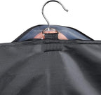 Univivi 16 Pack Suit Cover Bags 60 Inch Garment Bags for Hanging Clothes, Garment Bags for Women Dresses with Clear Window and ID Card Holder for Suit Jacket, Skirt, Shirt and Coat