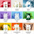 MYARO 20 Packs Lavender Linen Scent Sachet Long Lasting Closet Drawer Deodorizer Home Air Freshener Room Odor Eliminator