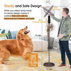 Floor Lamp, 30W/2600LM Super Bright Floor Lamp with Remote Control, Stepless Adjust Color Temperatures and Brightness, Torchiere Standing Lamp for Living Room Bedroom Office