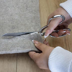 RUGPADUSA - Eco-Plush - 7'10" x 9'10" - 3/8" Thick - 100% Felt - Extra Cushioned Rug Pad - Available in 3 Thicknesses, Many Custom Sizes
