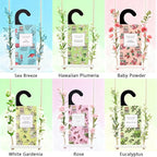 ROSE COTTAGE Large 12 Packs Sea Breeze Hanging Closet Deodorizer Air Freshener Long Lasting Scented Sachets Smell Goods for House