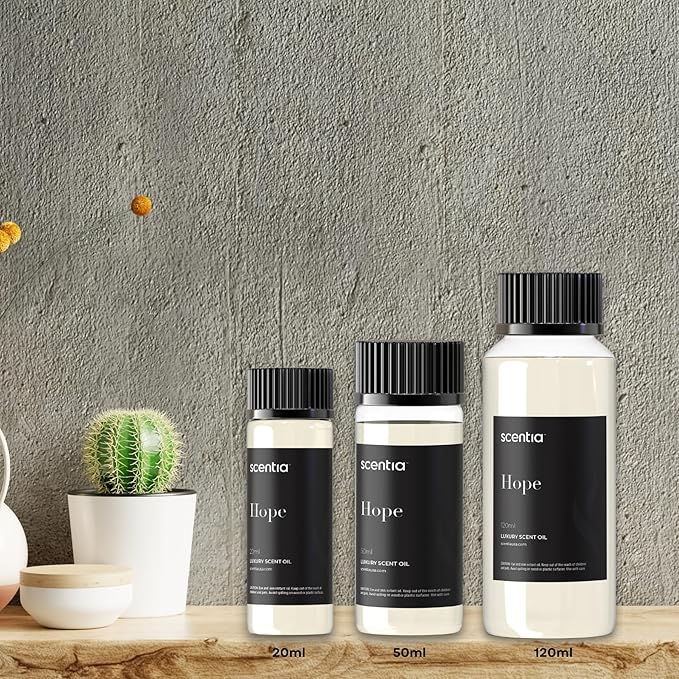 Floral Inspired Diffuser Oil Refill - Scentia Hope Dupe Fragrance Oil Blend, Home Luxury Scents, Essential Oil Sets, Humidifiers & Candle Making | 120 ml, 4.06FlOz, Thanksgiving Gift
