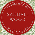 The Master Herbalist Fragrant Scented Drawer Liners in a William Morris Inspired Design | Pack of 5 Sheets | Contains Essential Oils | Made in The UK (Sandalwood)