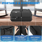 LadyRosian Umbrella Base Weight Heavy Duty Water Weight Bag Side Slot Opening for Cantilever Patio Umbrella, Fits Any Offset