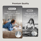 Bedsure Queen Comforter Set - 7 Pieces Reversible Brown Bedding, Queen Size Bed Set for All Seasons, Bed in a Bag with Down Alternative Comforter, Sheets, Pillowcases & Shams