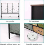 Chest of Drawers for Bedroom with 11 Deep Drawers, Tall Fabric Dresser, Wide TV Stand, Storage Organizer for Closet, Nursery, Kid's Bedroom