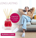 AGRARIA PetiteEssence Flower and Reed Diffuser Set, Hand Crafted Sola Flower Botanical Home Fragrance, Scented Oil Gift Set for All Occasions