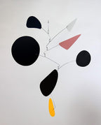 Blue Moon Rising - Hanging Art Mobile | Midcentury Modern Hanging Mobile | Handmade in Portland, OR, by Mark Leary