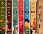 Aromatic Incense Sticks Gift Set – 120 Natural & Non-Toxic Incense Sticks | 6 Soothing Scents | Home, Meditation, Relaxation & Yoga | Free Incense Holder | Inciensos - Gifts for Women