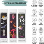 Folkulture Incense Sticks (120 Sticks) | Set of 6 Premium Incense Sticks For Relaxation, Aromatherapy| No Charcoal, Organic, Non Toxic, 45 Mins, Long Burning Coconut, Mango,Aqua, Orange Insence-Sticks