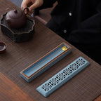 CEREMONY Incense Holder for Sticks，Ceramic Insence-Stick Holder Ash Catcher，Incense Holder Timkburner for Meditation Yoga Spa Room Decor