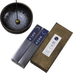 Incense Gift Set Japanese Garden & Wagiku Chrysanthemum + Zen Incense Holder