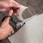 nuLOOM 12' x 15' Non-Slip Gripper Rug Pad, Cushioned for Comfort & Floor Protection, Skid Resistant Pads for Hard Floors Under Carpet Mat Cushion, Customizable Protection