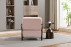 KEIKI Mid Century Modern Accent Chair with Storage, Corduroy Fabric Armchair with Secret Storage Space, for Living Room, Bedroom
