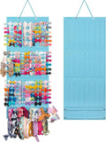 Hair Bow Holder Organizer For Girls Hanging Bow Holder For Girls Hair Accessories Storage Organizer For Headbands, Hair Clips, Hair Ties, Scrunchies (Without Hair Bows) (blue)