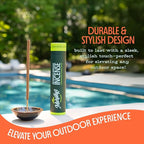 Murphy’s Naturals Stoneware Incense Stick Holder, Forest Green, 4.5” Ash Catcher for Outdoor Use, Durable & Stylish Design for Easy Clean-Up, 1-Pack