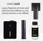 Hotel Diffuser Oil Cabin Inspired by Ritz Carlton 4.1 Fl Oz 120ml - Hotel Fragrance Diffuser Oil & Home Luxury Scents - Jasmine,Bergamot & Fresh Marine Essential Oils Blend for Aromatherapy Diffuser