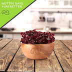 NUT CRAVINGS - Dried Whole Cranberries, Lightly Sweetened, Unsulphured (16oz, 1 LB) Tu Bishvat Favorite - Sweet Healthy Snack, Vegan, Kosher, Resealable Bag