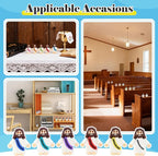 36 Pack Little Jesus Figurines in Bulk, Mini Jesus Loves You Figures, Small Jesus Figurines, Tiny Jesus Figures for Church Christmas Party Favors Religious Easter Gifts for Egg Stuffers